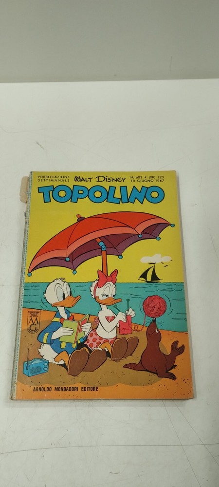 MICKEY MOUSE NO. 603 WITH BADGE - READ