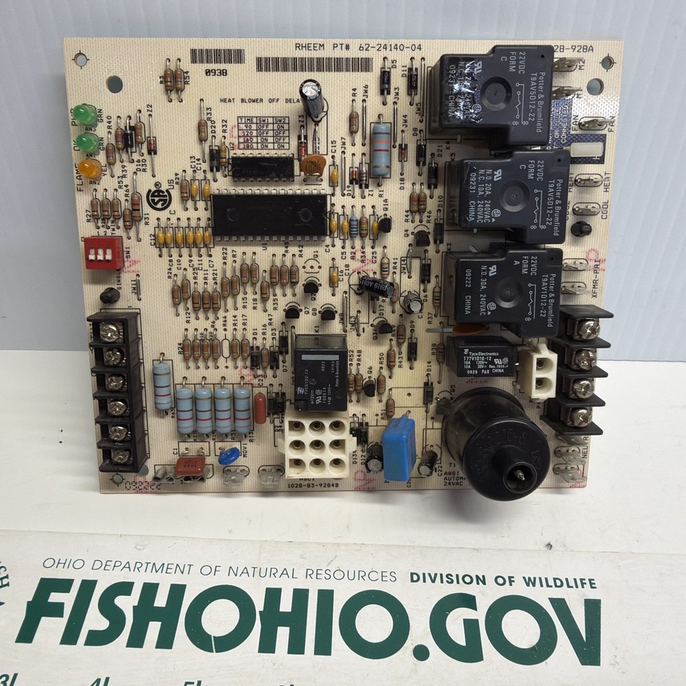 RHEEM 62-24140-04 CONTROL BOARD 1028-928A