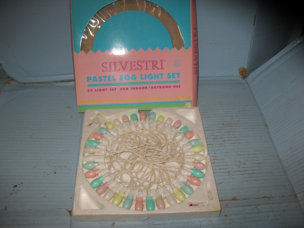 Silvestri Pastel Egg 35 Light Set