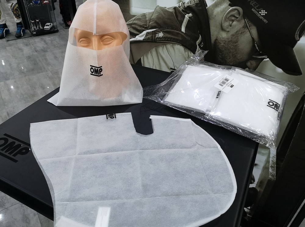 OMP Balaclava set 25 pieces Open Face One size Universal