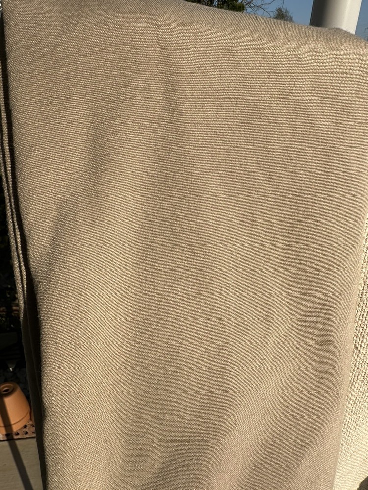 ⚡️Solid Tablecloth - Threshold- size 120"x 60" color Brown Rectangle (shape)