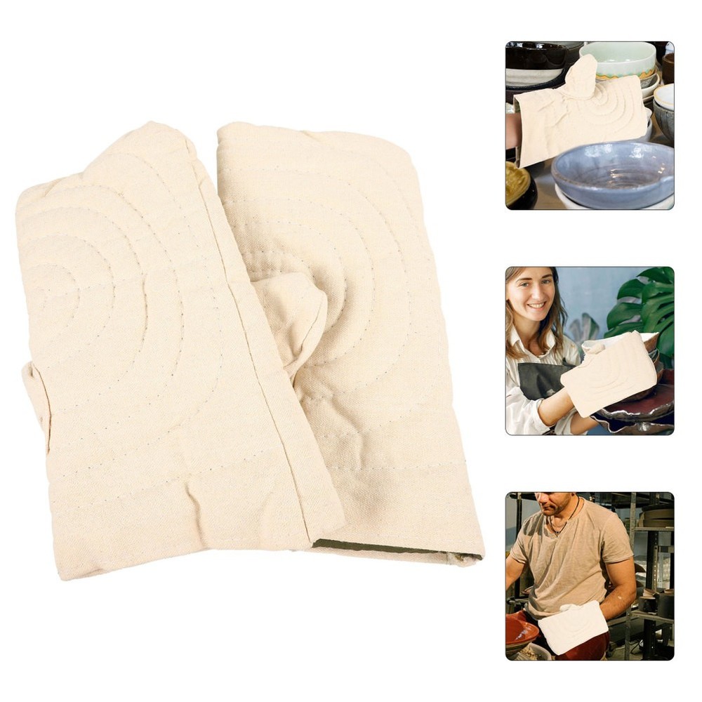 Kiln Mittens for High Temperature Practical Protection Convenient