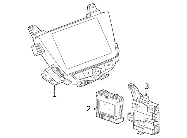 Genuine GM Receiver Bracket 42729747