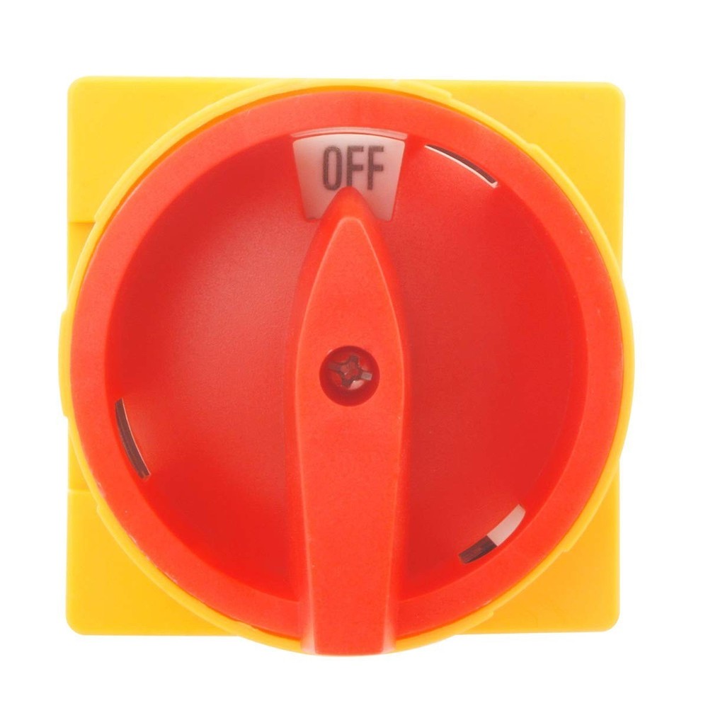 Compact 40A 3-Phase Rotary Selector Switch for Versatile Installations