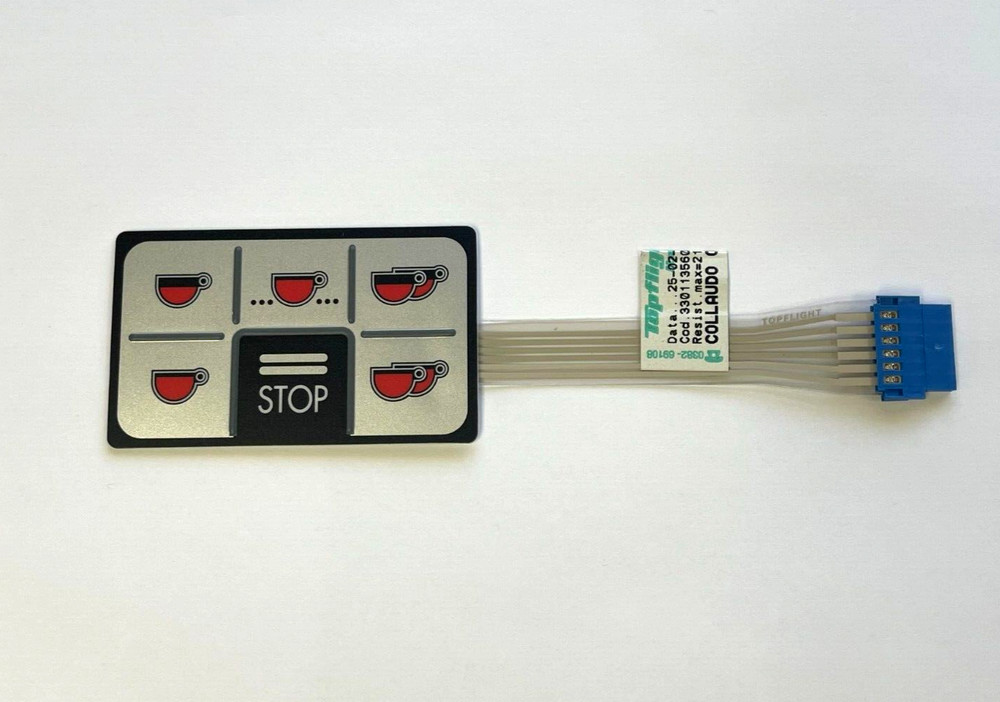 Faema Due/Smart -A 6 Button Touchpad WITH MEMBRANE