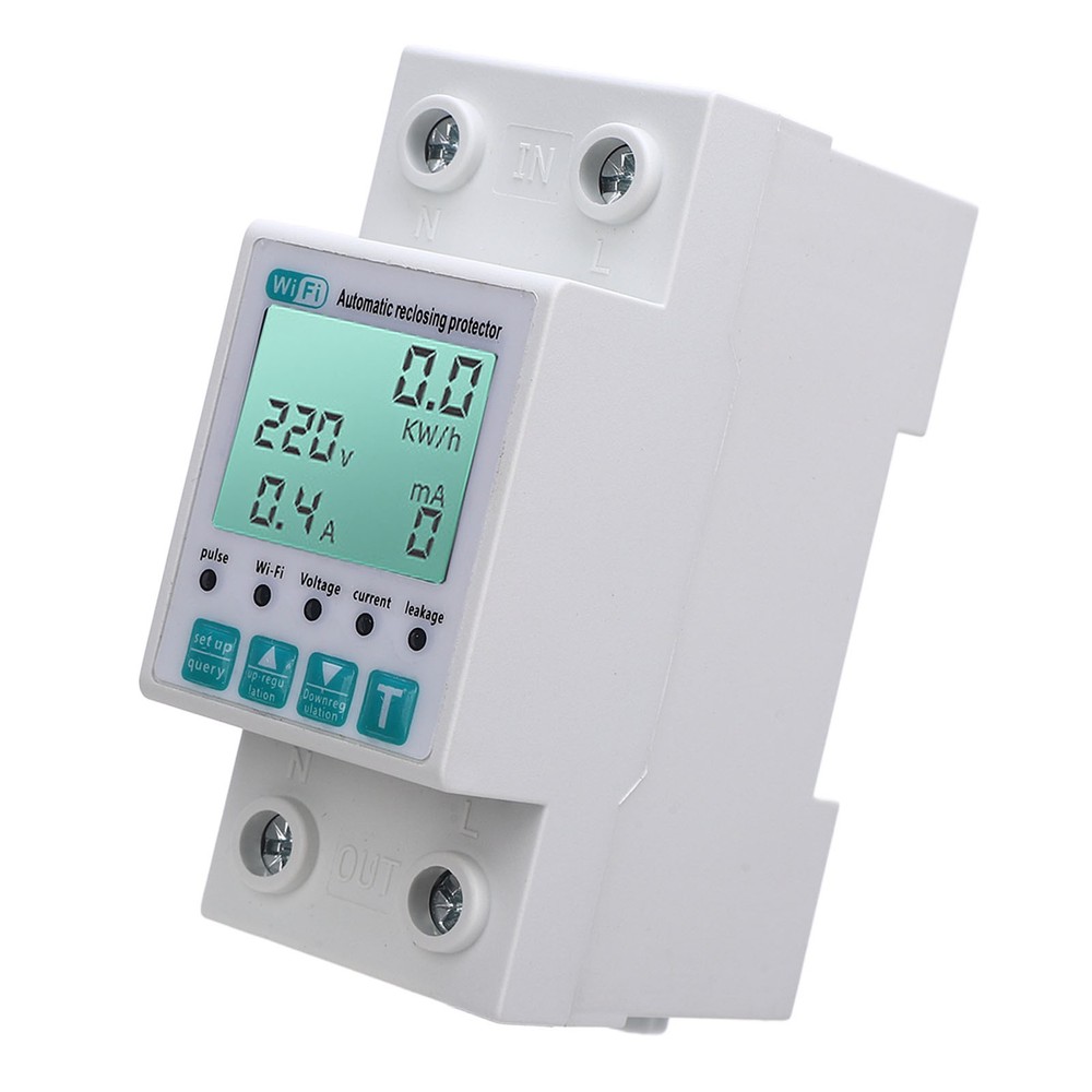 Smart Energy Meter LCD Display Remote Control Timer For Home Use Trending