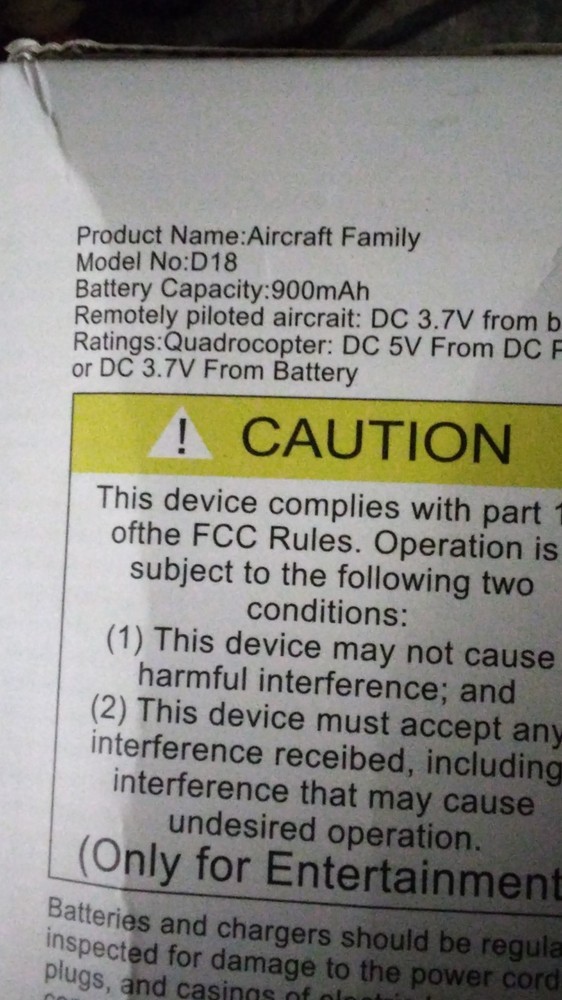 D18 Drone Dual Camera Obstacle Avoiding Headless Mode Large Capacity Battery