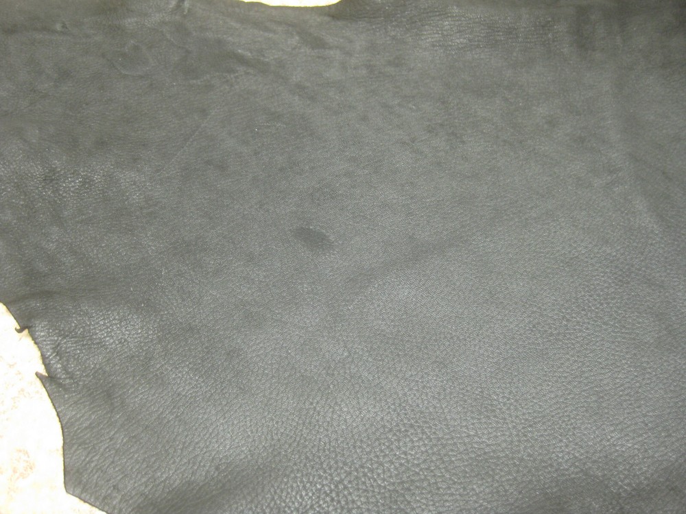 Black Top Grain Deer Leather # 0009520 ROW 51