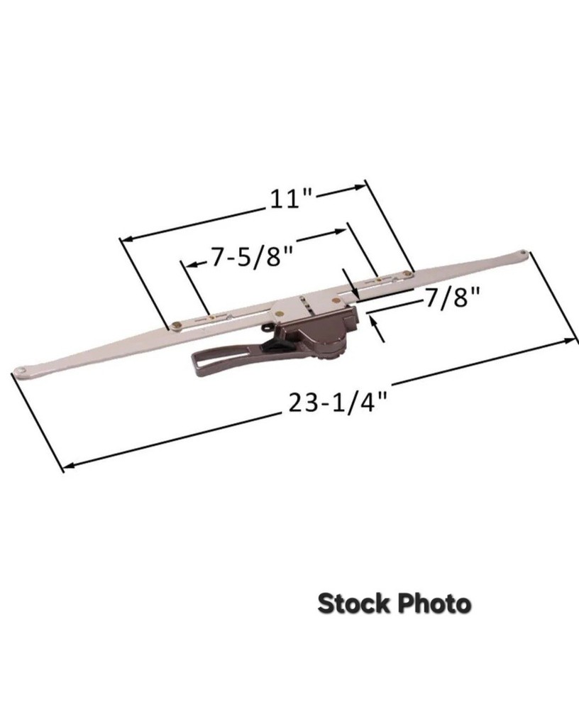 Truth Dual Hook Awning Window Operator 23-1/4" Bronze
