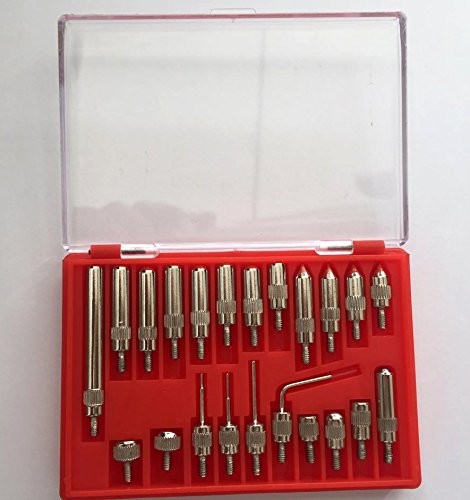 22 Piece Dial & Electronic Indicator Point Set-inch Thread 4-48