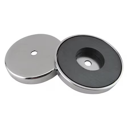 Round Base Magnet, 200 Lb. Pull,  10E725