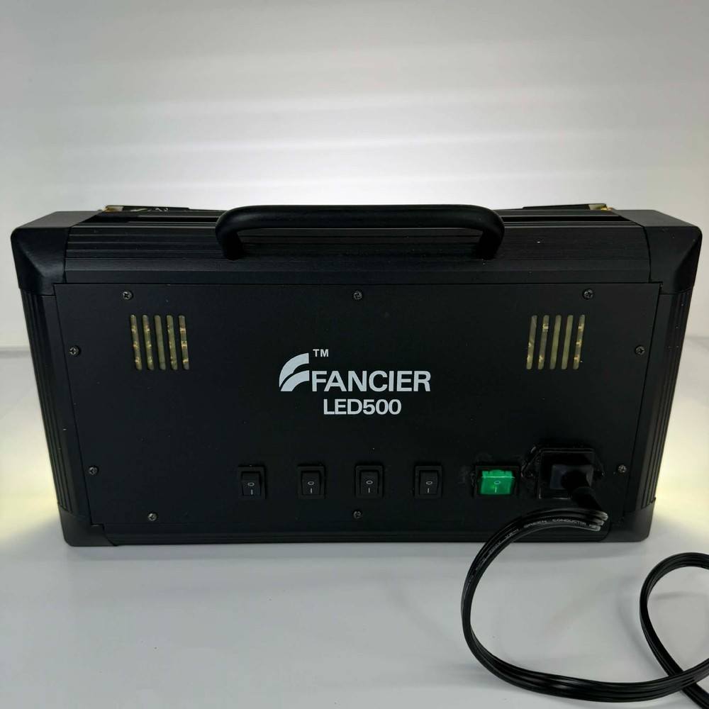 Fancier LED500 Continuous Video Light W/Reflector Barn Doors *TESTED*