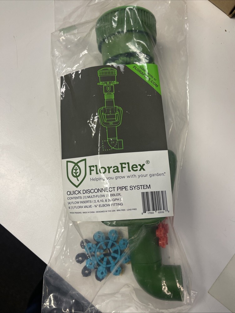 Flora Flex quick disconnect pipe system 3/4' T/Elbow fitting