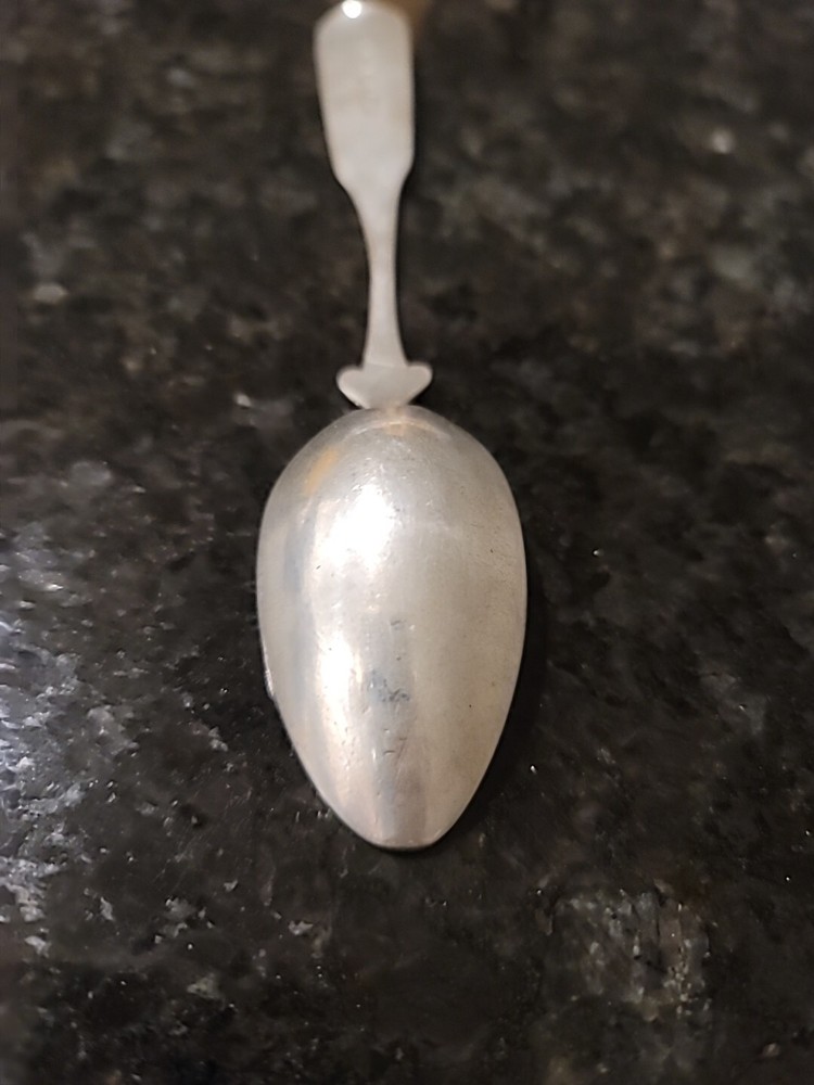 Solid Silver Teaspoon made in Warsaw by the silversmith Emil Radke