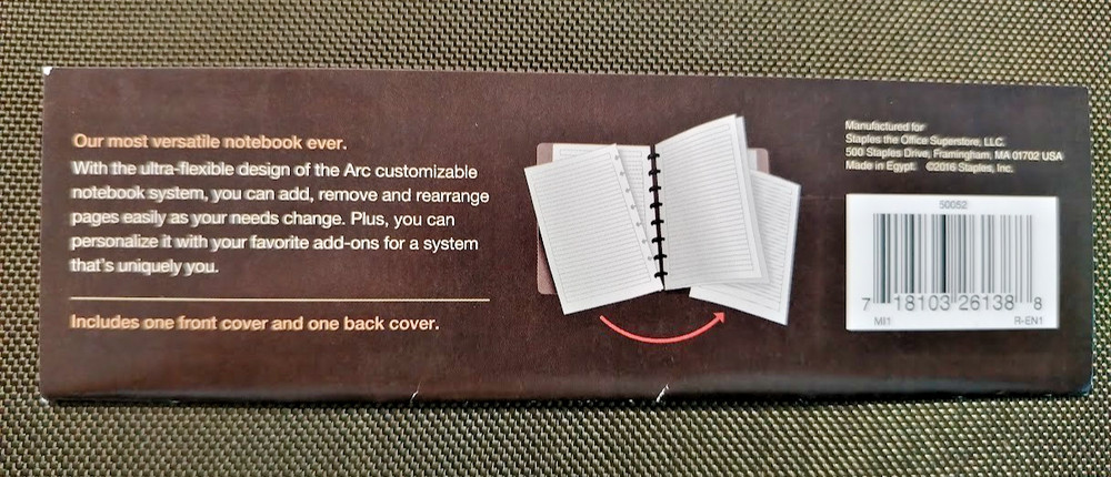 2 ARC Poly 50051 - 50040 Cover Set – Customizable Notebook System.