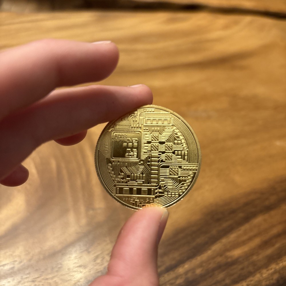 Bitcoin Coin Super High-Quality Solid, Not Plastic