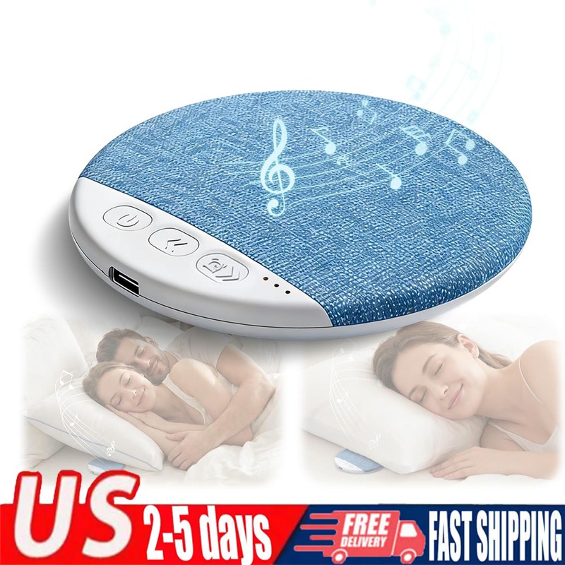 Under Pillow Speaker For Sleeping Bone Conduction Speaker With White Noise Timer