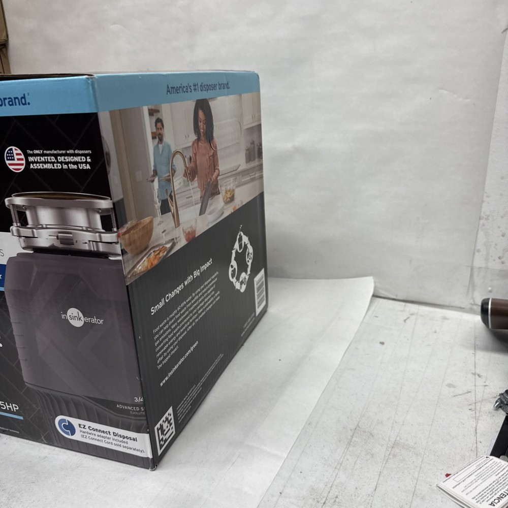 InSinkErator EVOLUTION 0.75HP 3/4 HP, Advanced Series EZ Connect Continuous F...