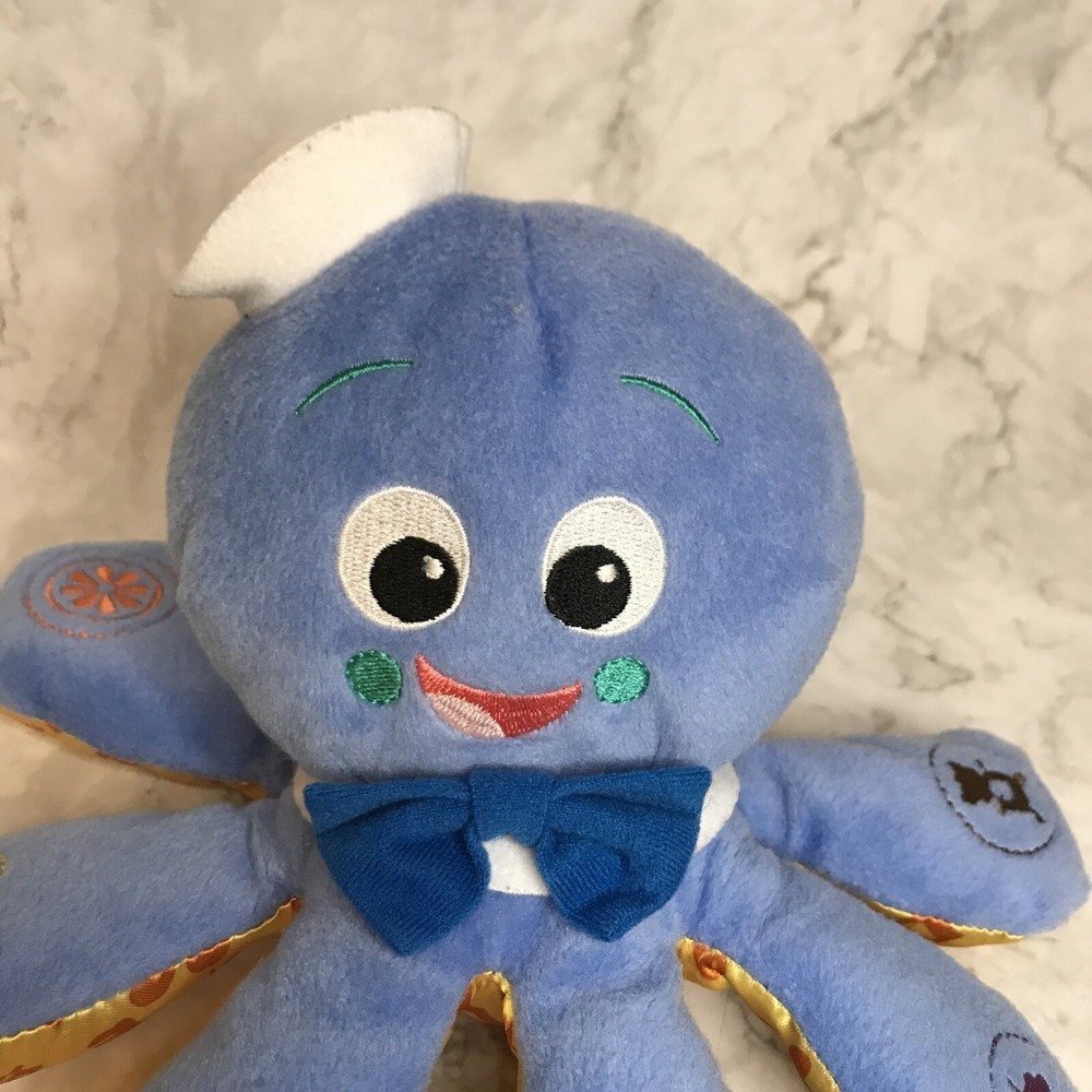 Baby Einstein OctoPlush Octopus Musical Toy Developmental Soft Plush Blue 18
