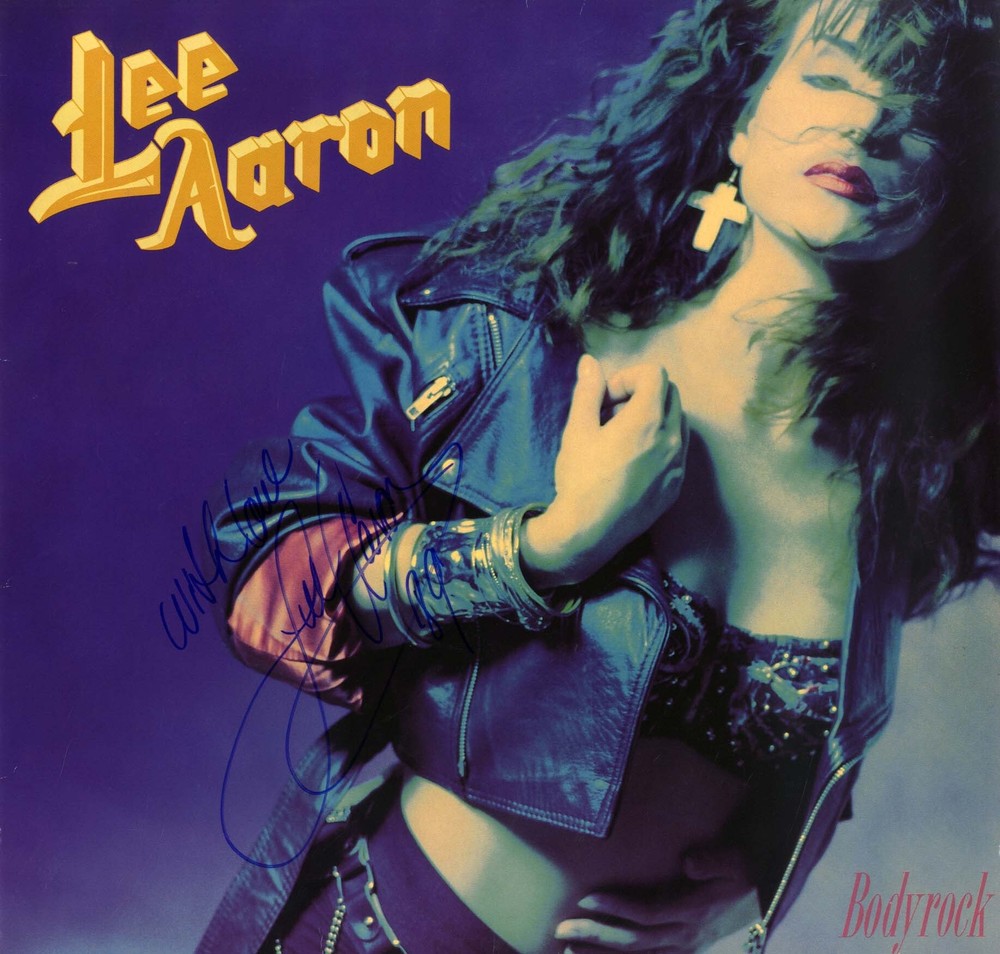Lee Aaron Autograph