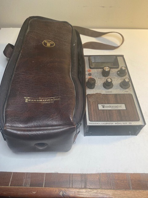 Transmation Model 1070 Frequency Calibrator With Case