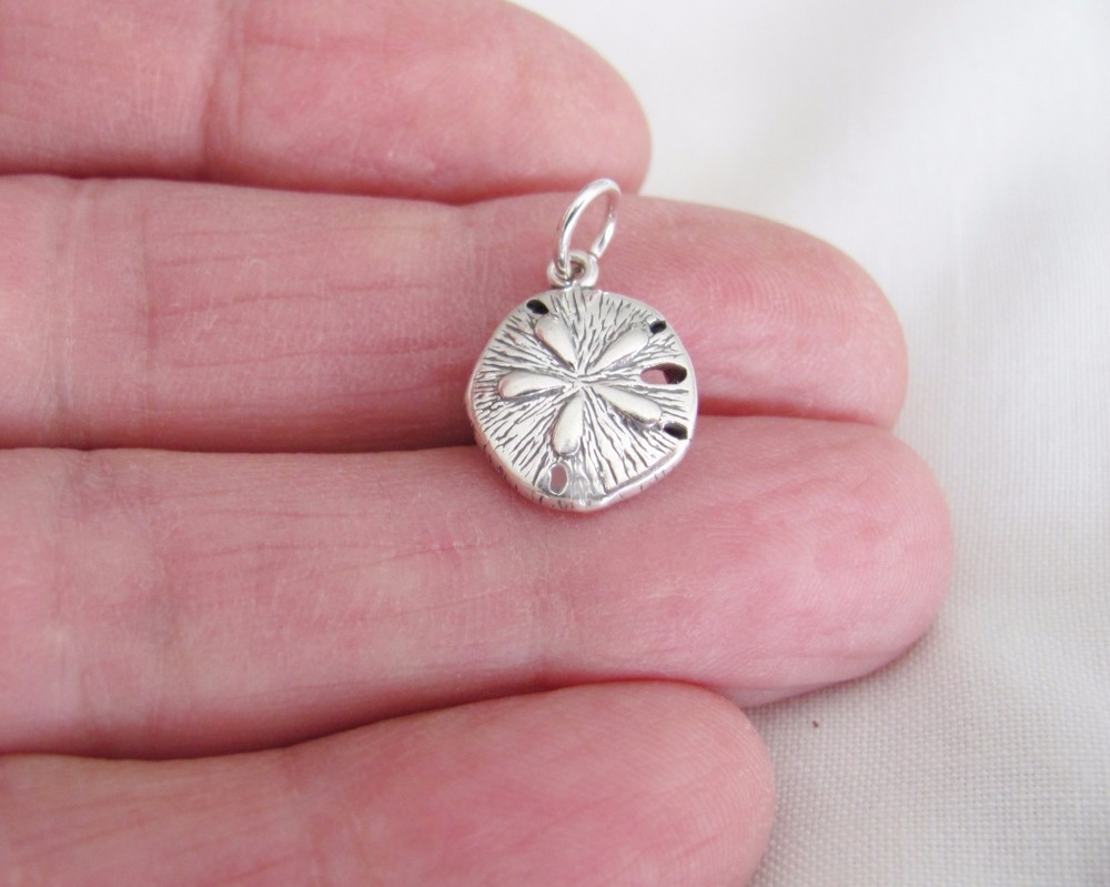 Sterling Silver Sand dollar charm