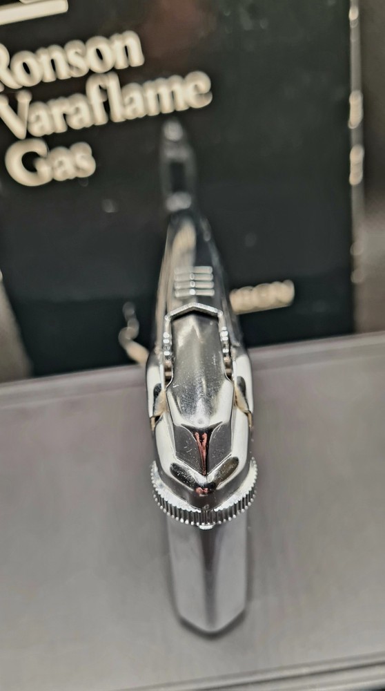 Boxed Mint Condition Ronson Varaflame & Ronson Cigarette Case Working Order