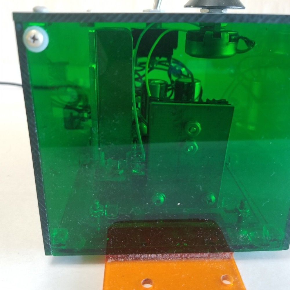 Multi Tech Train Transformer / Custom Made / Green Plexiglass