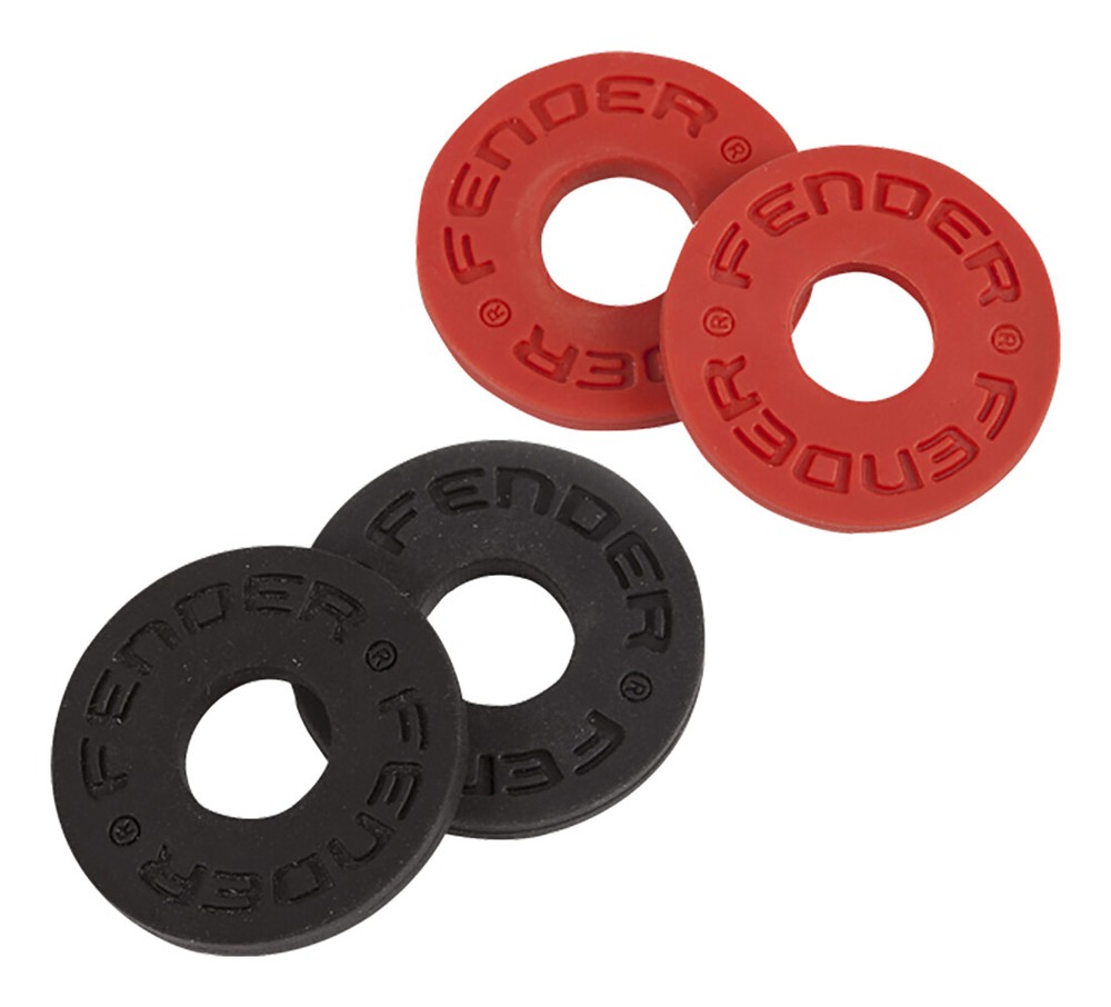 Genuine Fender Strap Blocks, 2 Pairs 099-0819-000