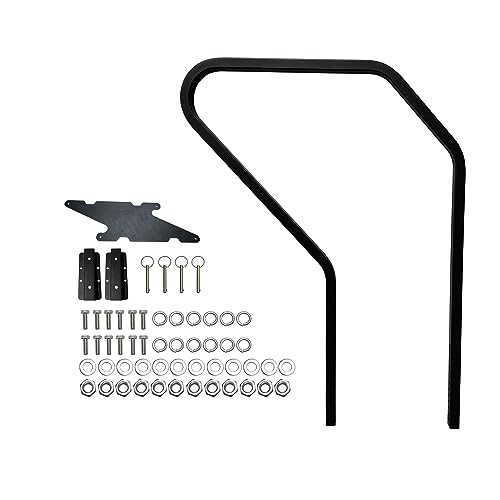 5th Wheel RV Step Handrail, Entry Assist Handrail, Accommodates Door Widths