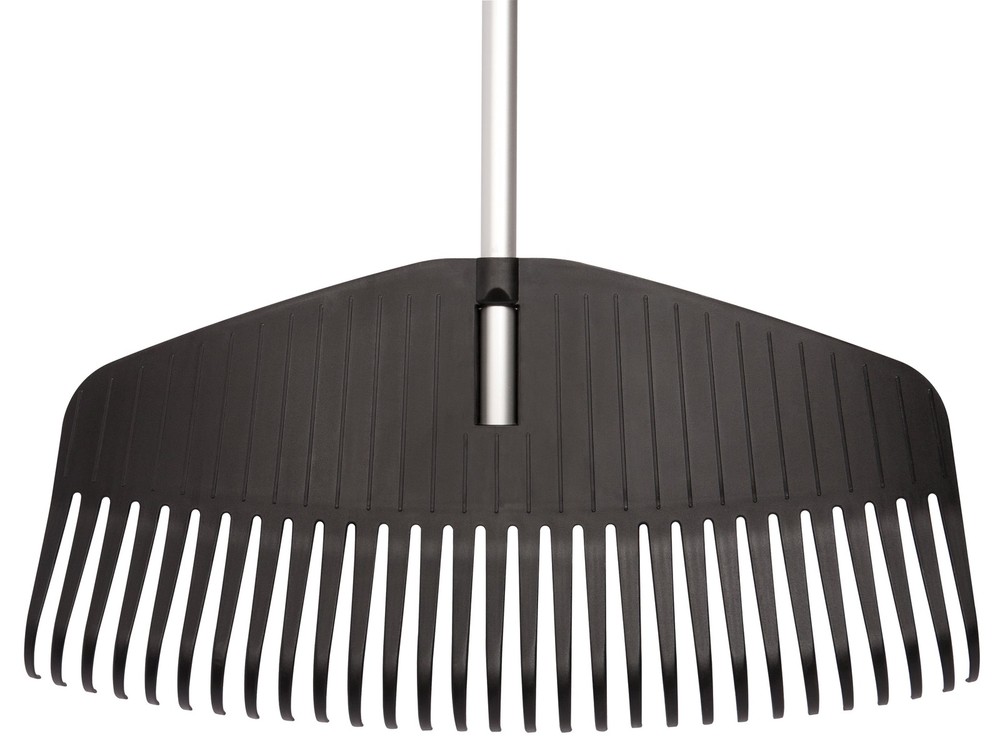 Fiskars Poly Leaf Rake, Leaf Rake, 67" Length