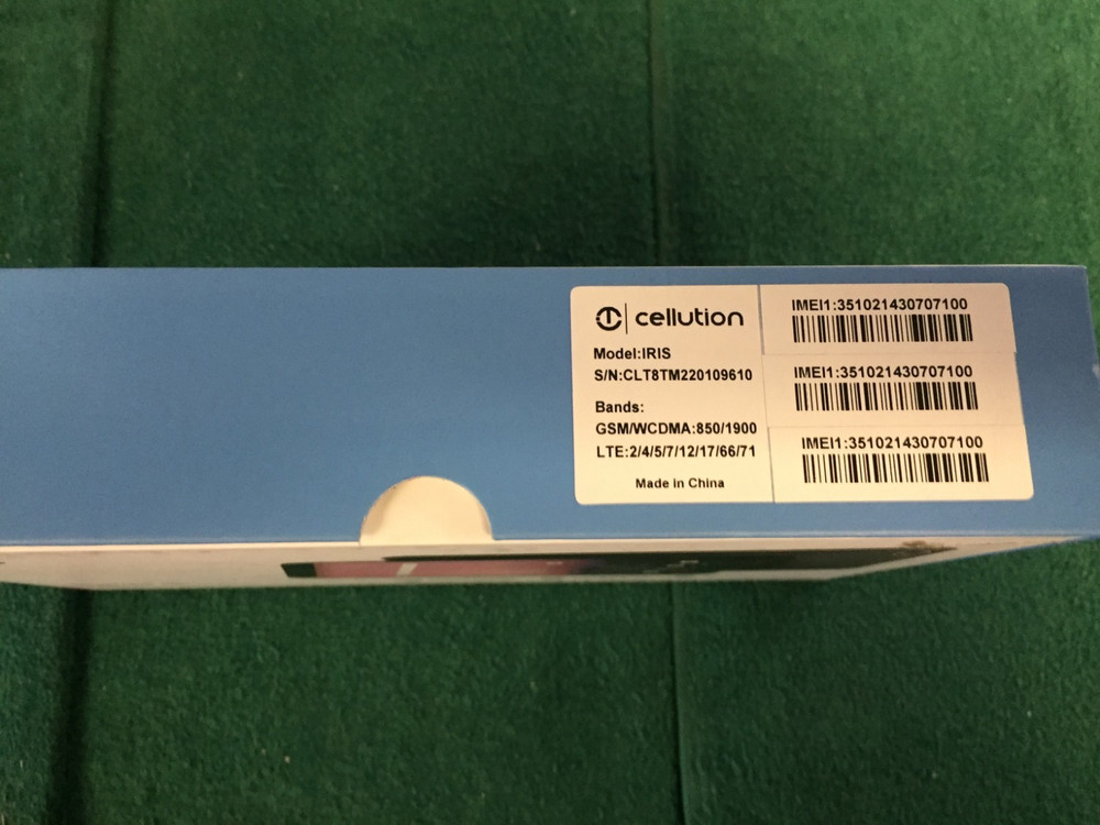 Cellution IRIS Tablet 8.0" Android 11 32GB Storage 2GB Ram
