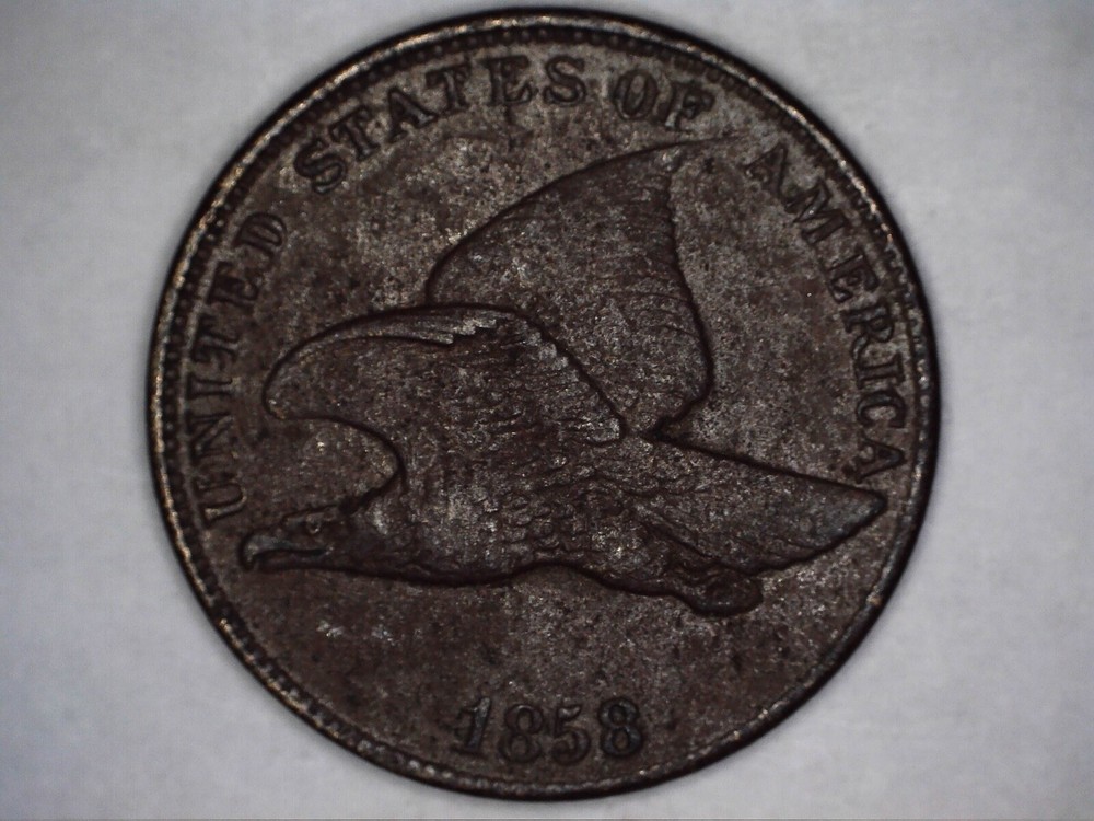 1858 Flying Eagle Cent