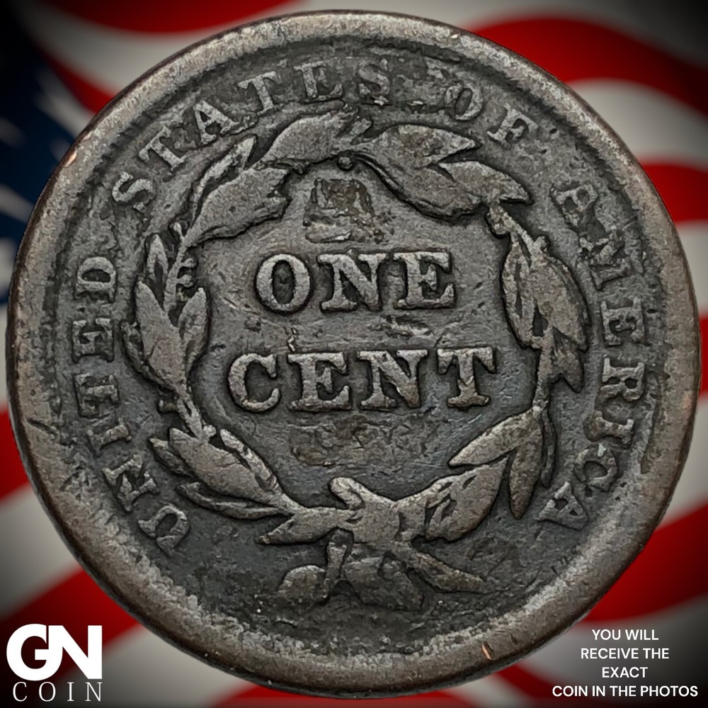 1840 Braided Hair Large Cent M5114
