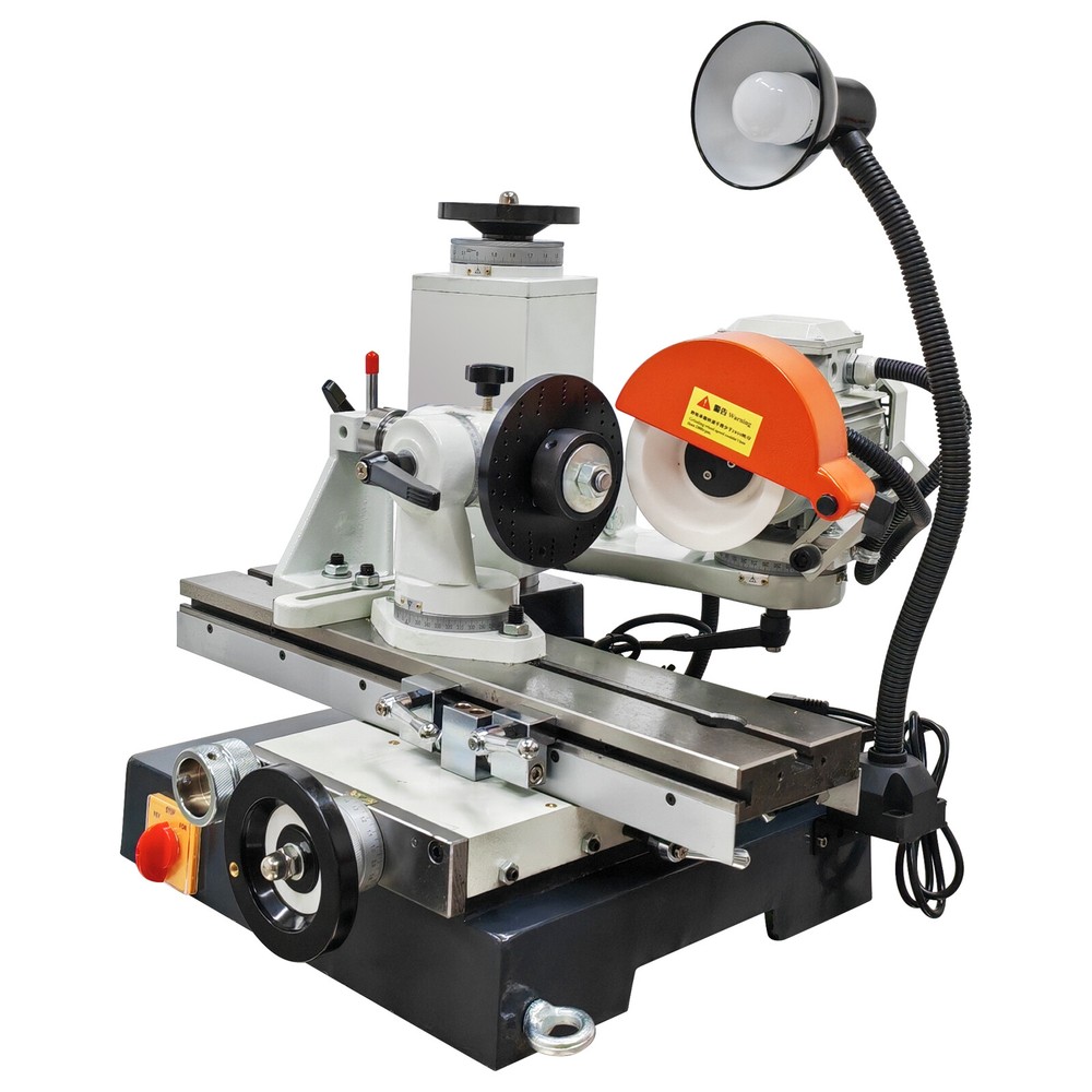220V Universal Tool Grinding Machine Drill Sharpener with 50HC Accessories 550W