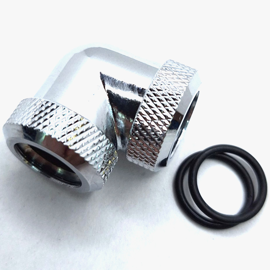 90 Degree Elbow Adapter Fitting for PC Computer Coolant Cooling System