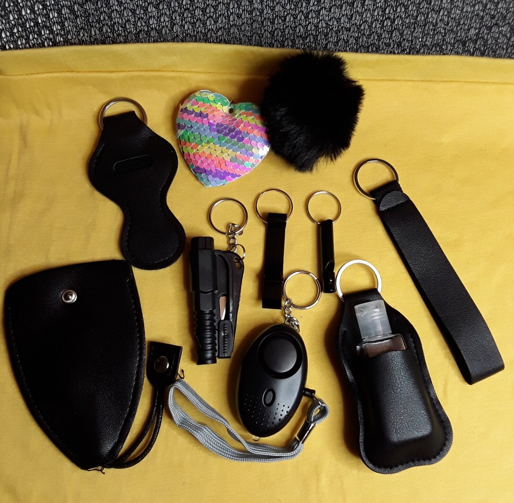 self defense key chains for women & teens