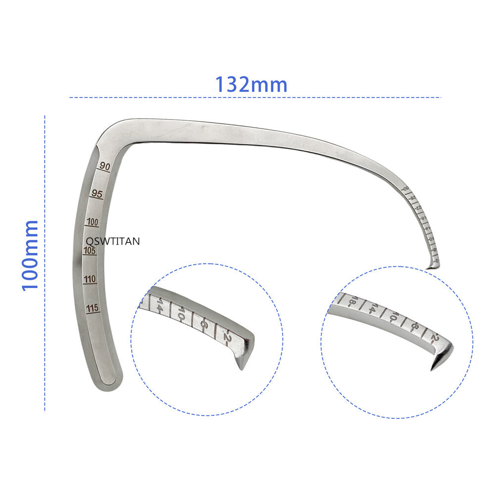 Adjustable C-type drill guide sight for knee Aimer guider Orthopedic Instruments