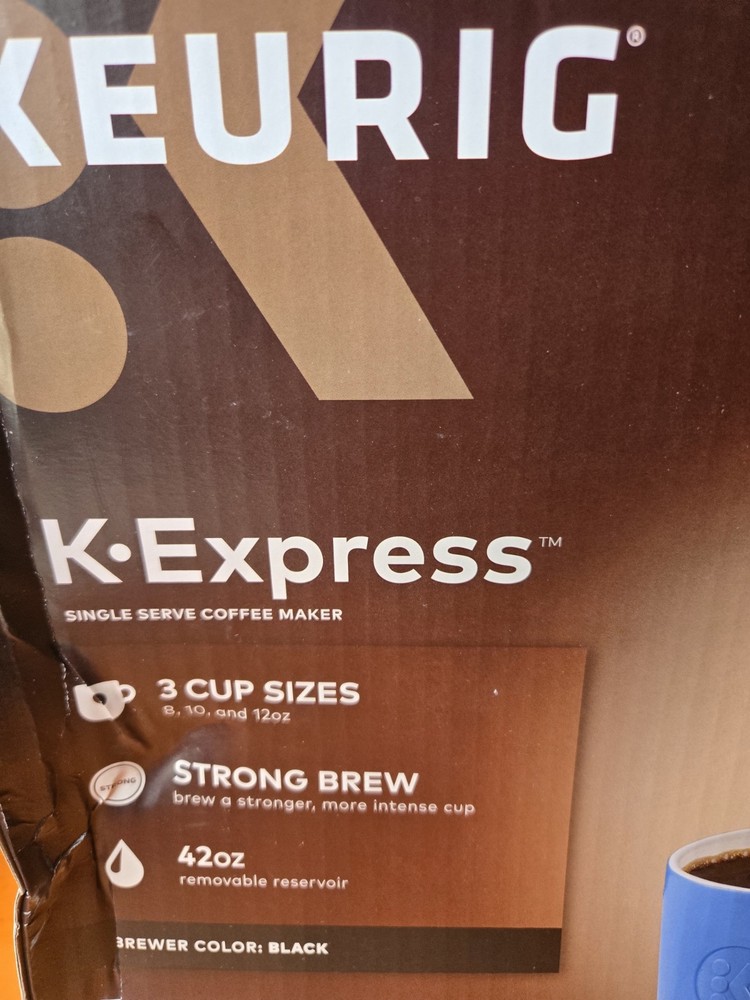 K-Express™ Single Serve Coffee Maker 3 Brew Sizes, Strong Button Feature, 42oz