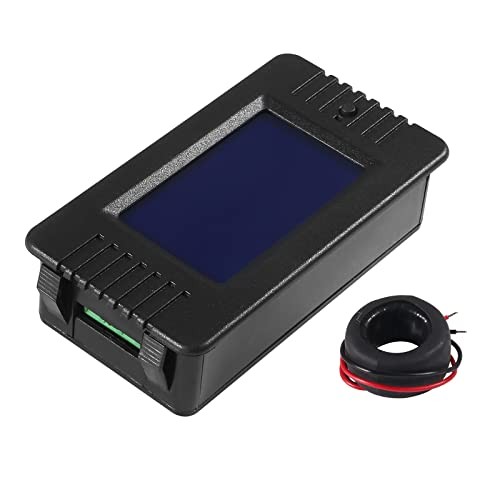AC Digital Meter, AC 80-260V 100A LCD Display Digital Current Voltage Power