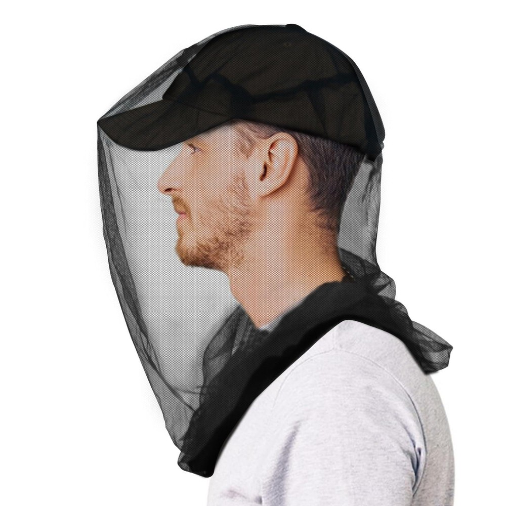 Premium Mosquito Head Net Mesh, 2 Pack Bug Face Net for Fly & Mosquito Protec...
