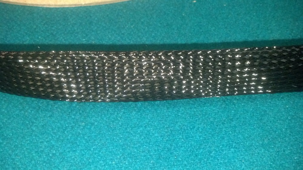 Braided Sleeving, Black, Wire Harness Covering, Loom