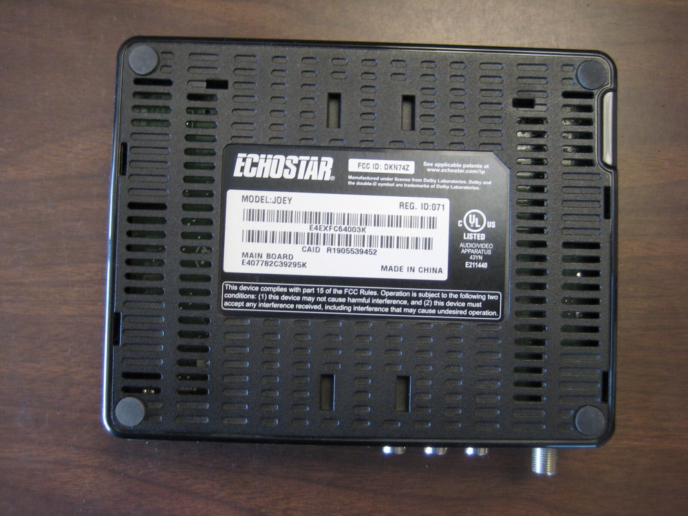 DISH NETWORK JOEY ACCESS POINT Echostar receiver