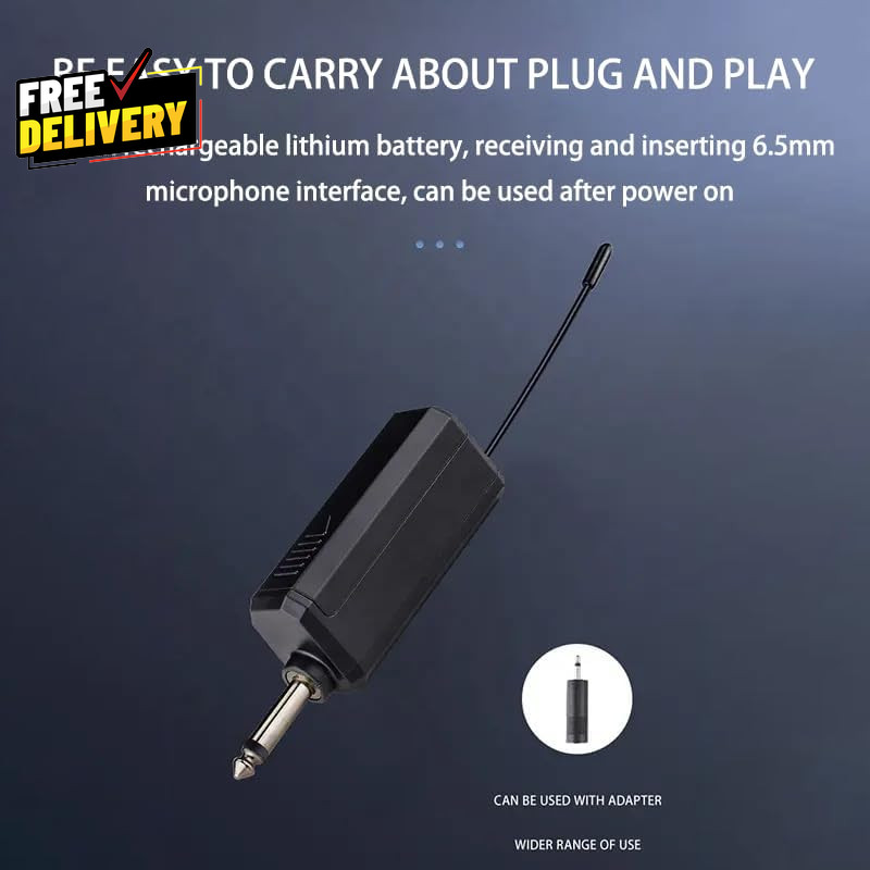 Wireless Microphone Rechargeable Fixed Frequency Wireless Dual Microphone.....