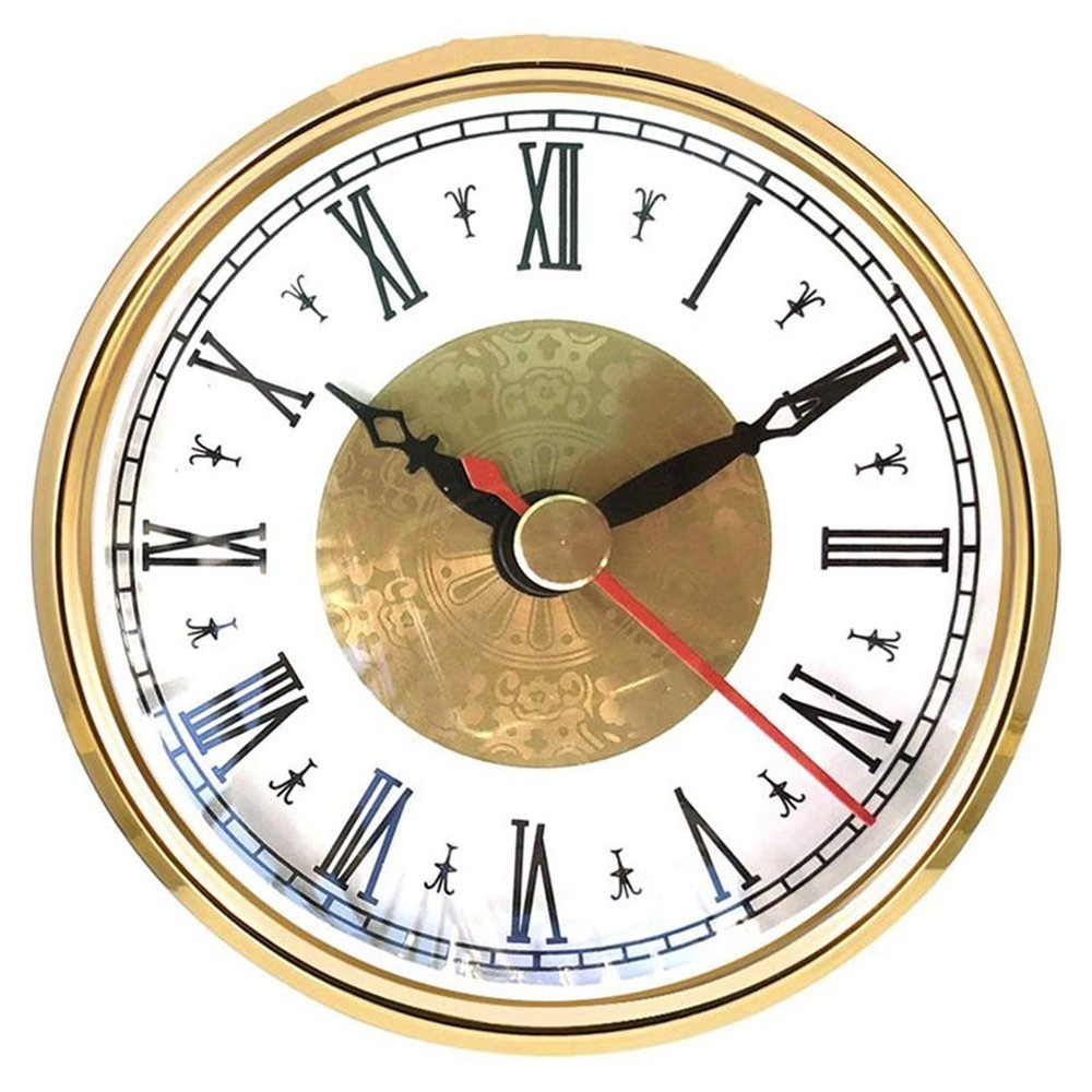 DIY Clock Movement Battery Powered Easy To Read Plastic Bezel DIY Clock Projects