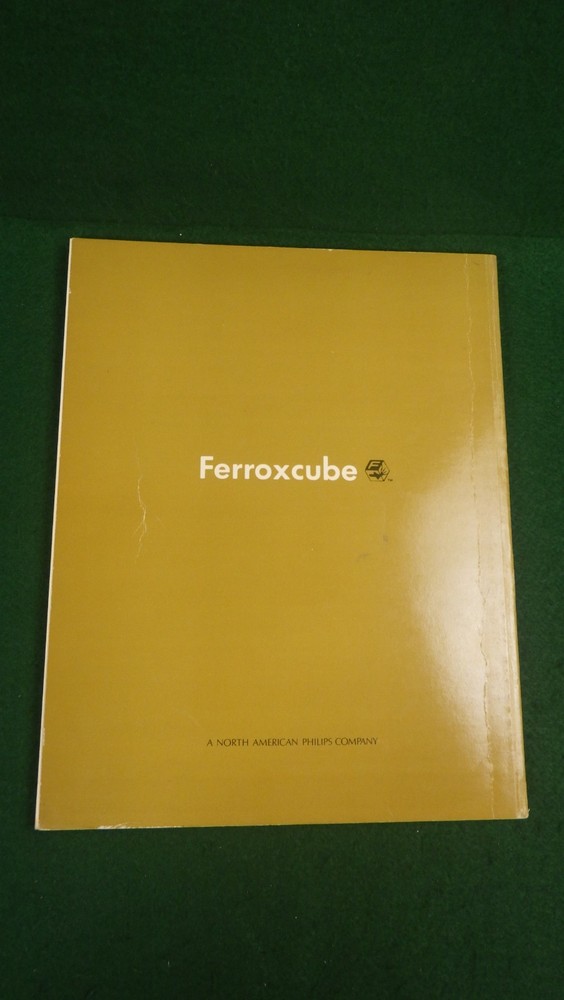 Vintage Electronics Ferroxcube Linear ferrite materials & Components catalog