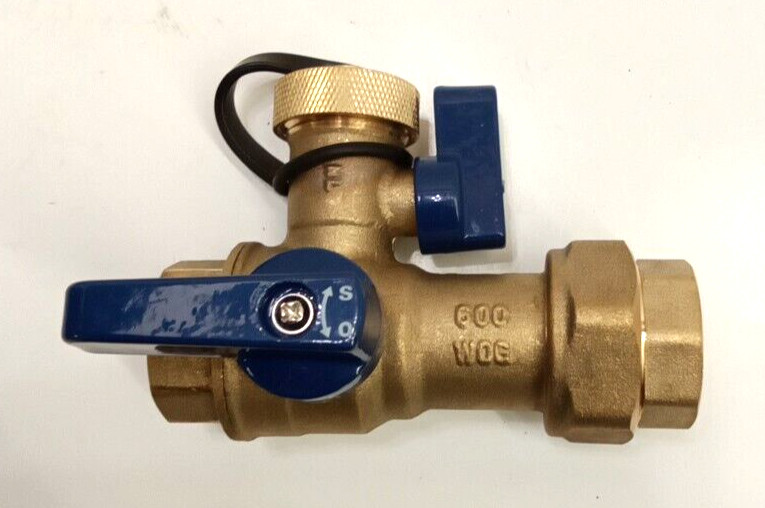 Jones Stephens D05102 3/4" IPS Tankless Water Heater Valve Kit w/Pressure Relief