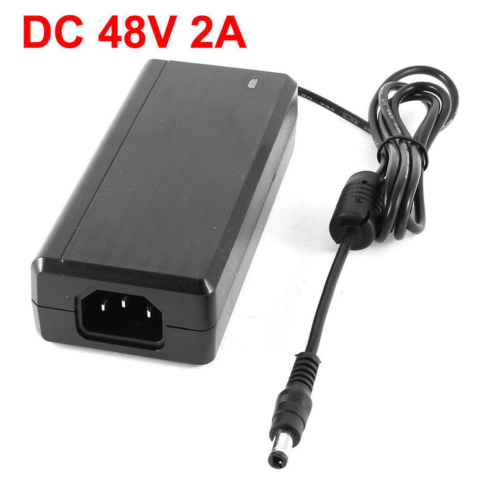 48V 2A AC-DC Switching Adapter Power Supply for  PoE Switch or PoE injector