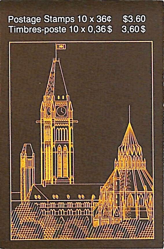 Canada - Booklet BK93 - 1987
