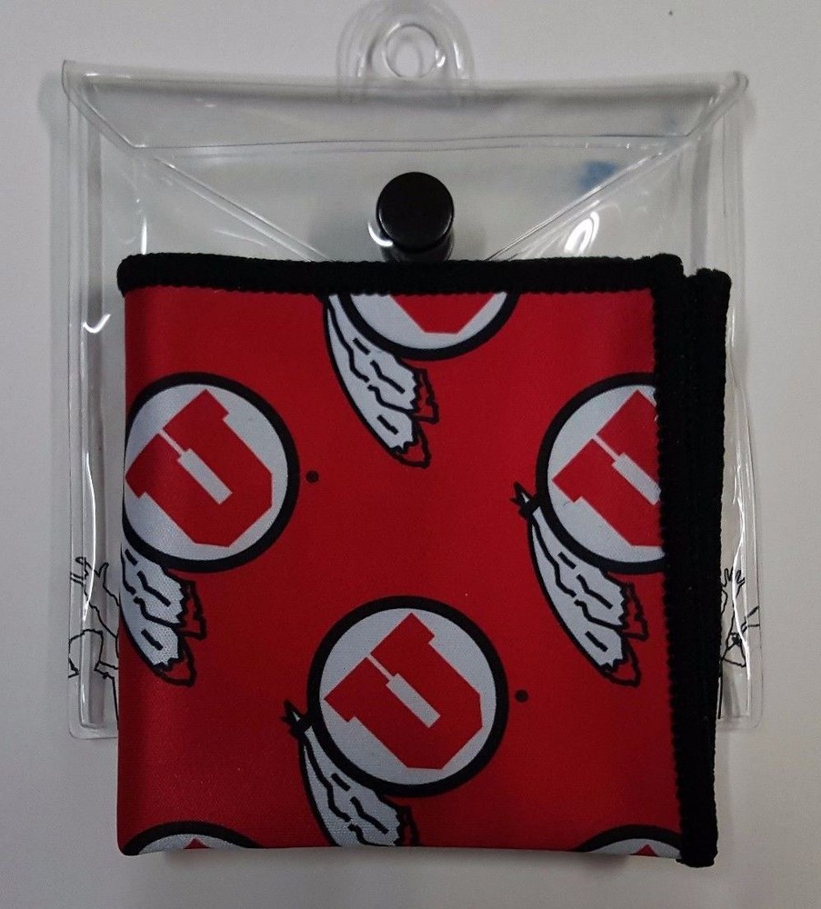 Utah Utes High Quality Microfiber & Silk Cleaning Cloth Cell, Glasses Etc